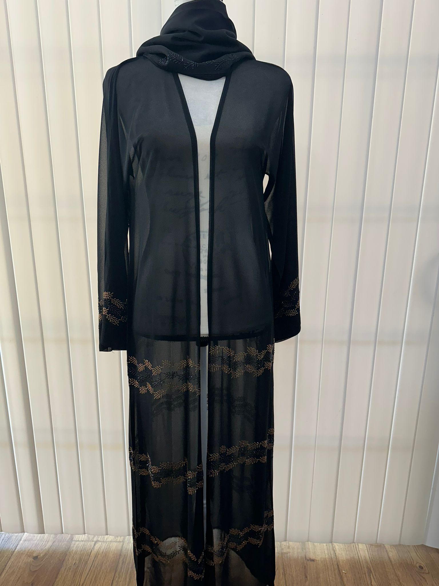 Maysara Chiffon Abaya