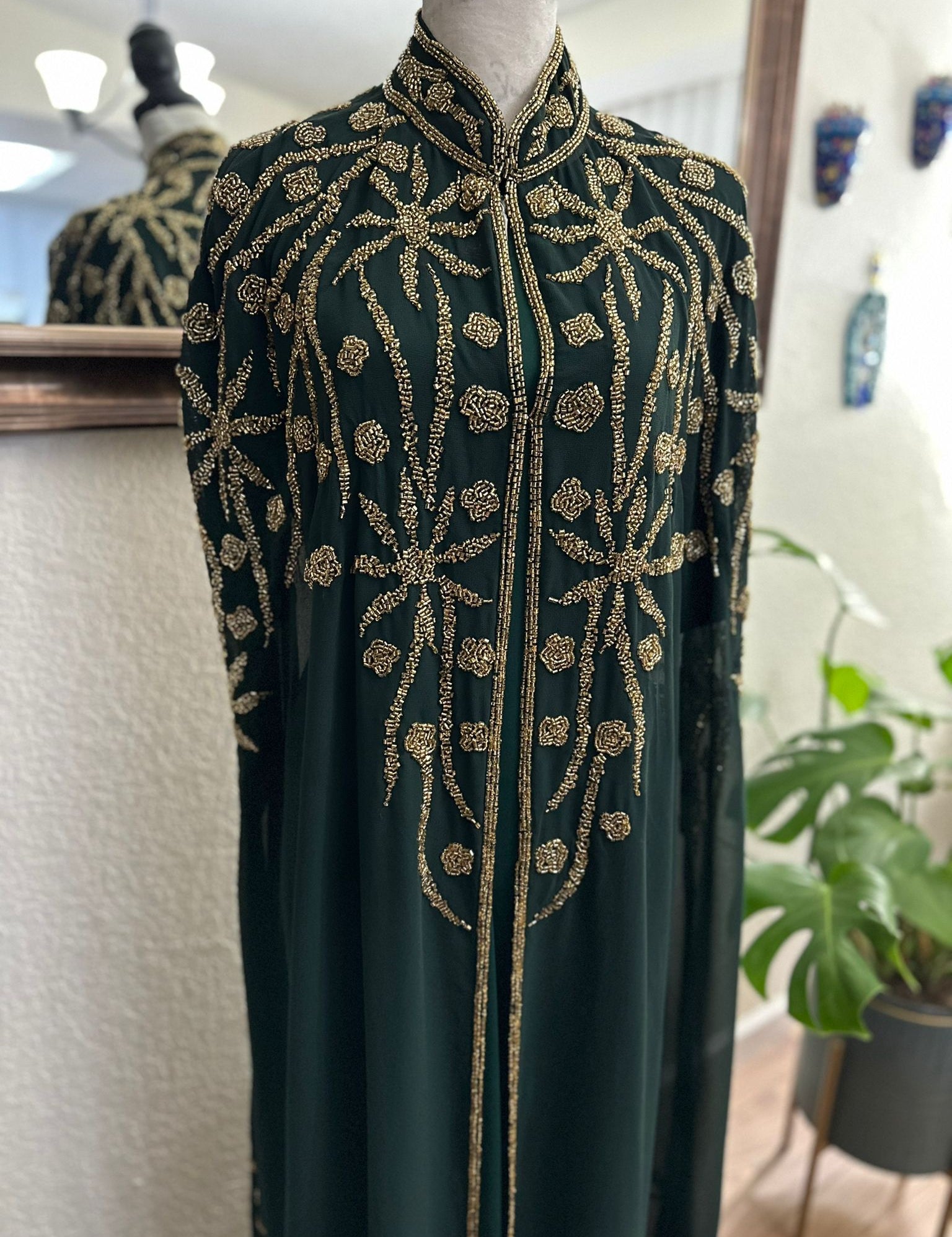 Deema_Chiffon_Bisht_green.jpg