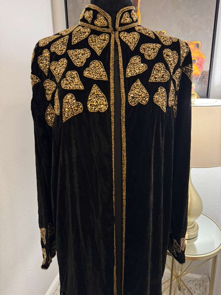 Ghazal Velvet abaya set