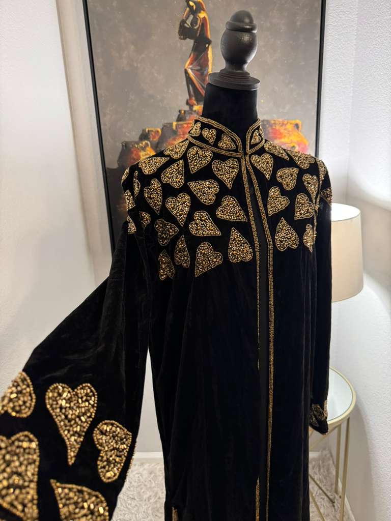 Ghazal Velvet abaya set