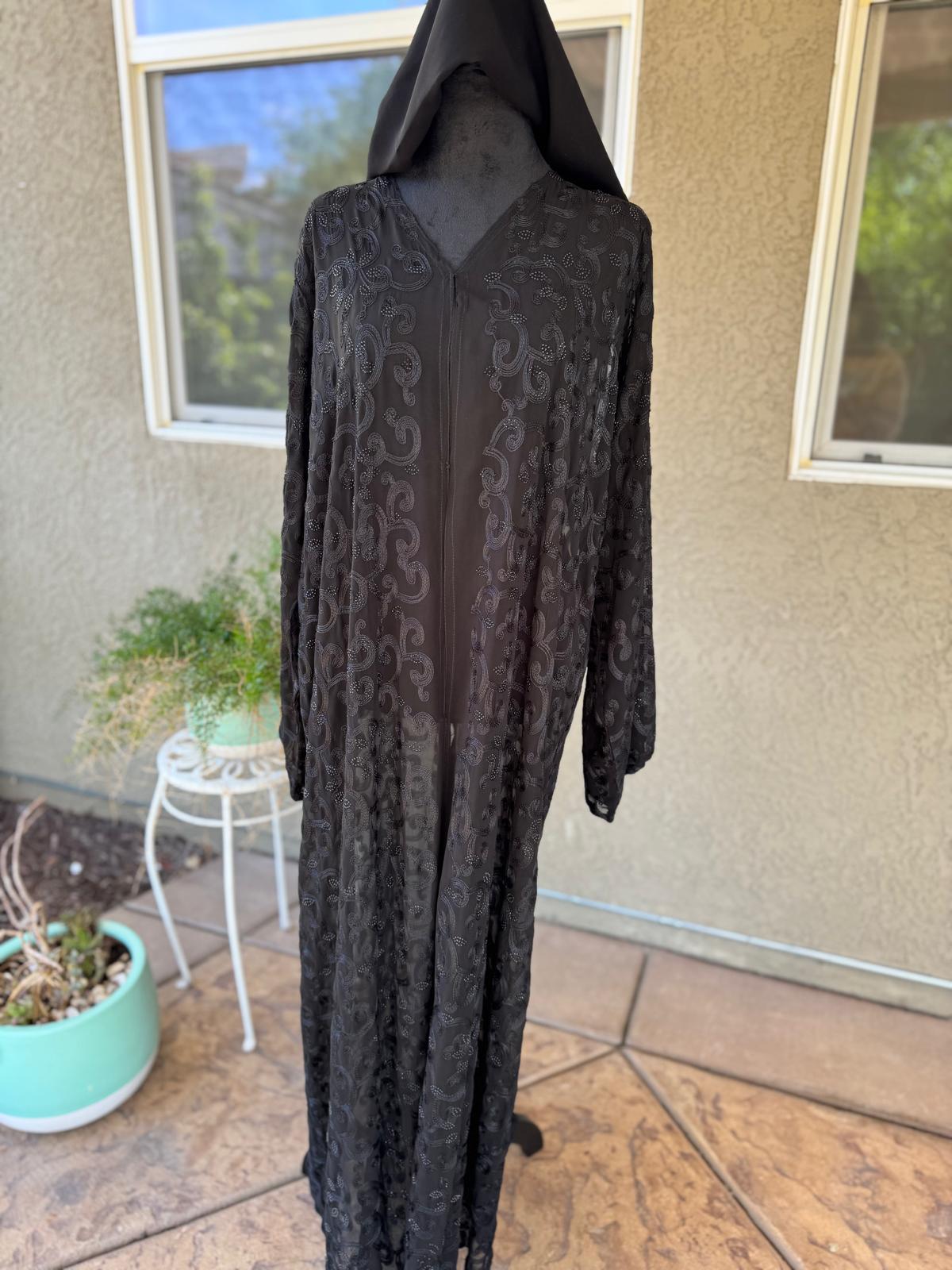 Joan Chiffon  Abaya Set