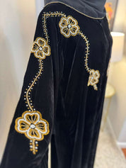 Sumaya Velvet Abaya Set