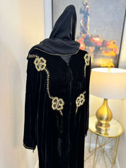 Sumaya Velvet Abaya Set