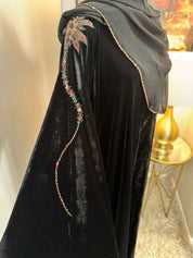 Carla Velvet Abaya Set