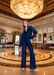 Midnight Glitter Party Suit - Bonita Style