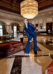 Midnight Glitter Party Suit - Bonita Style