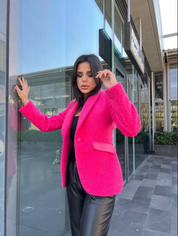 Open Front Blazer Jacket - Bonita Style
