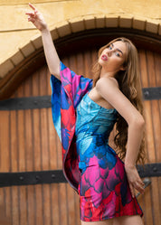 Peacock Canvas Sundress