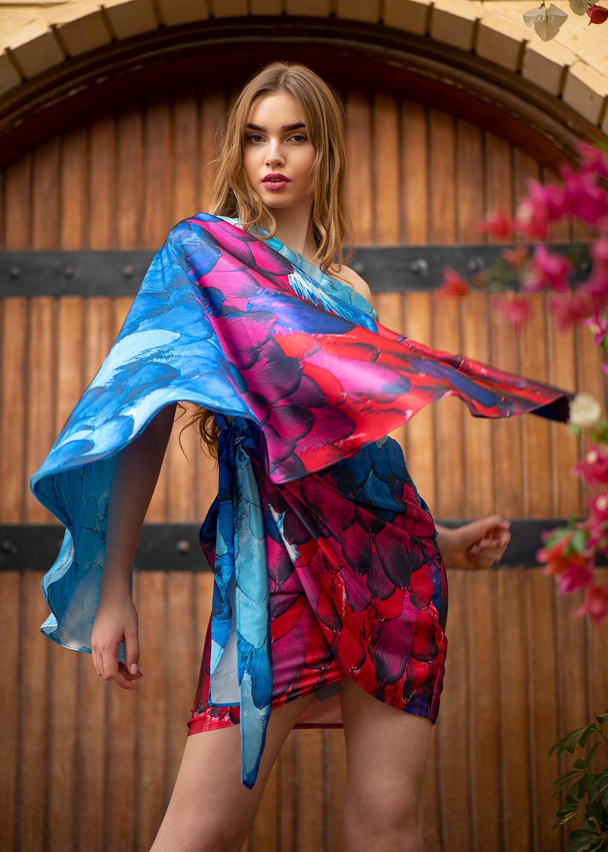Peacock Canvas Sundress