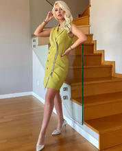 Pistachio Blazer Dress - Bonita Style