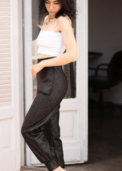 Snake Print Pants
