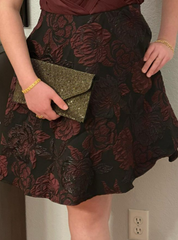Velvet Rose Short Dress - Bonita Style